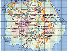 Nisyros Island Map